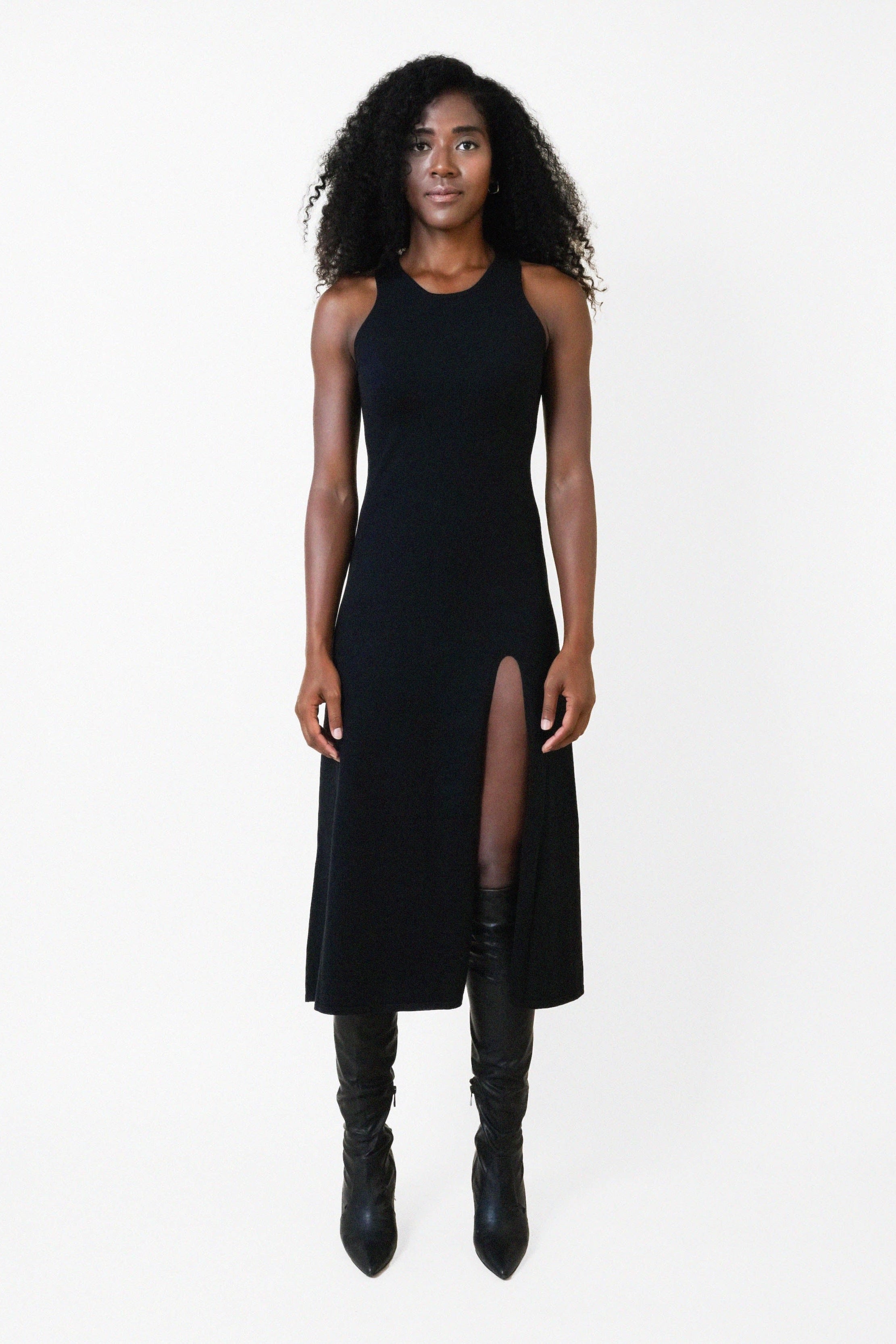 KELLY DRESS in Black - OctoberEighteen