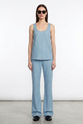 Arca Tank Top In Denim Blue