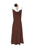DESIREE DRESS in Chocolate - OctoberEighteen