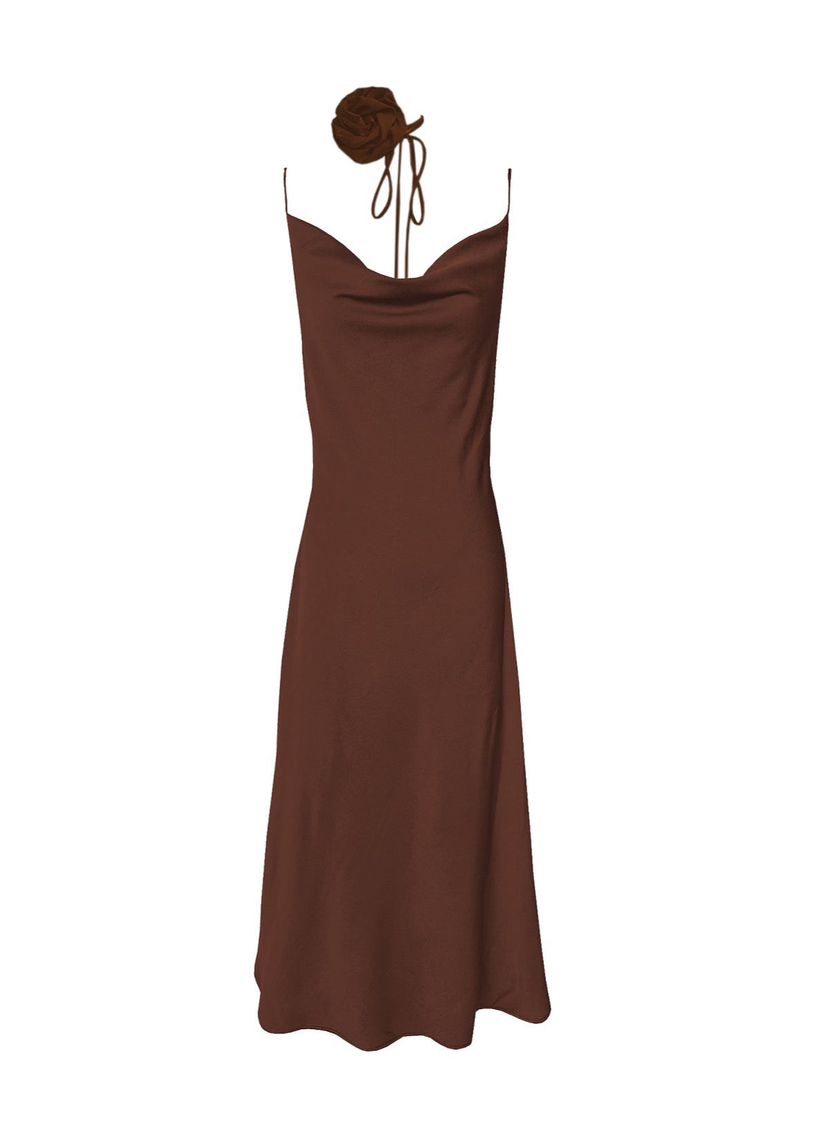 DESIREE DRESS in Chocolate - OctoberEighteen