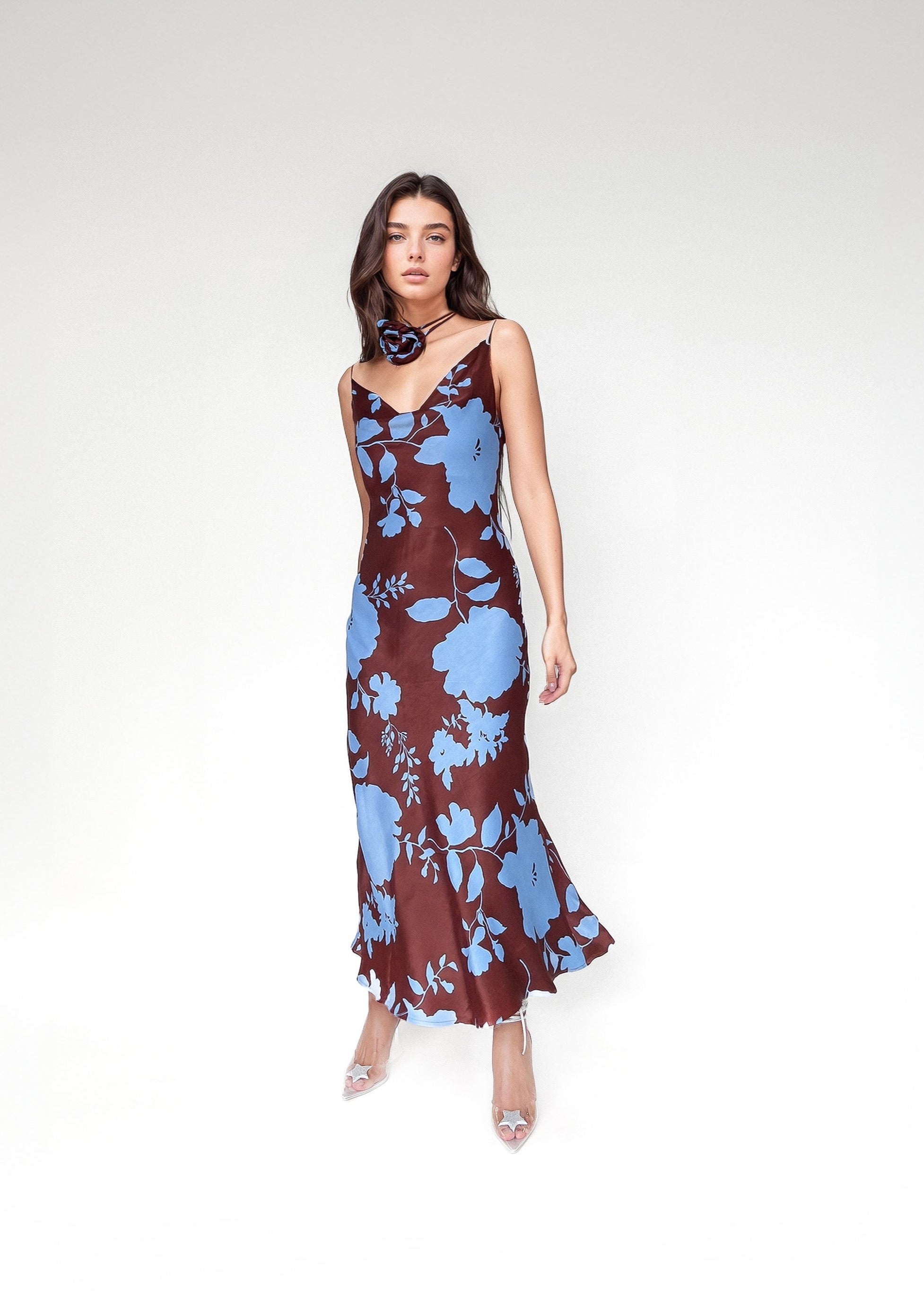 DESIREE DRESS in Cinnamon Dream - OctoberEighteen