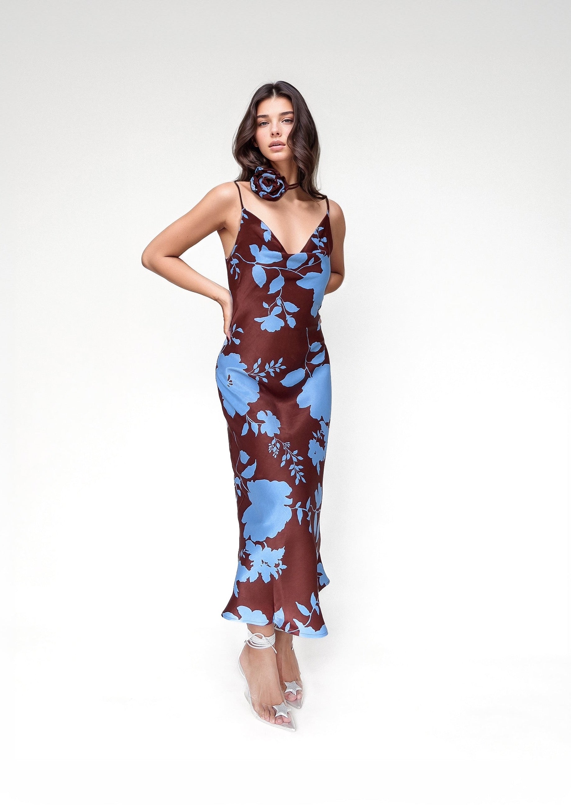 DESIREE DRESS in Cinnamon Dream - OctoberEighteen