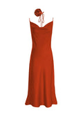 DESIREE DRESS in Vermillion - OctoberEighteen
