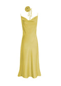 DESIREE DRESS in Yellow - OctoberEighteen