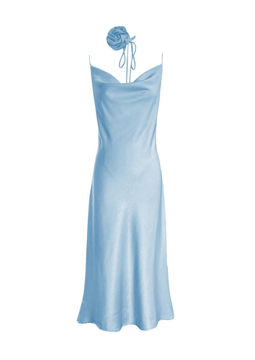 DESIREE DRESS in Icy Arctic - OctoberEighteen