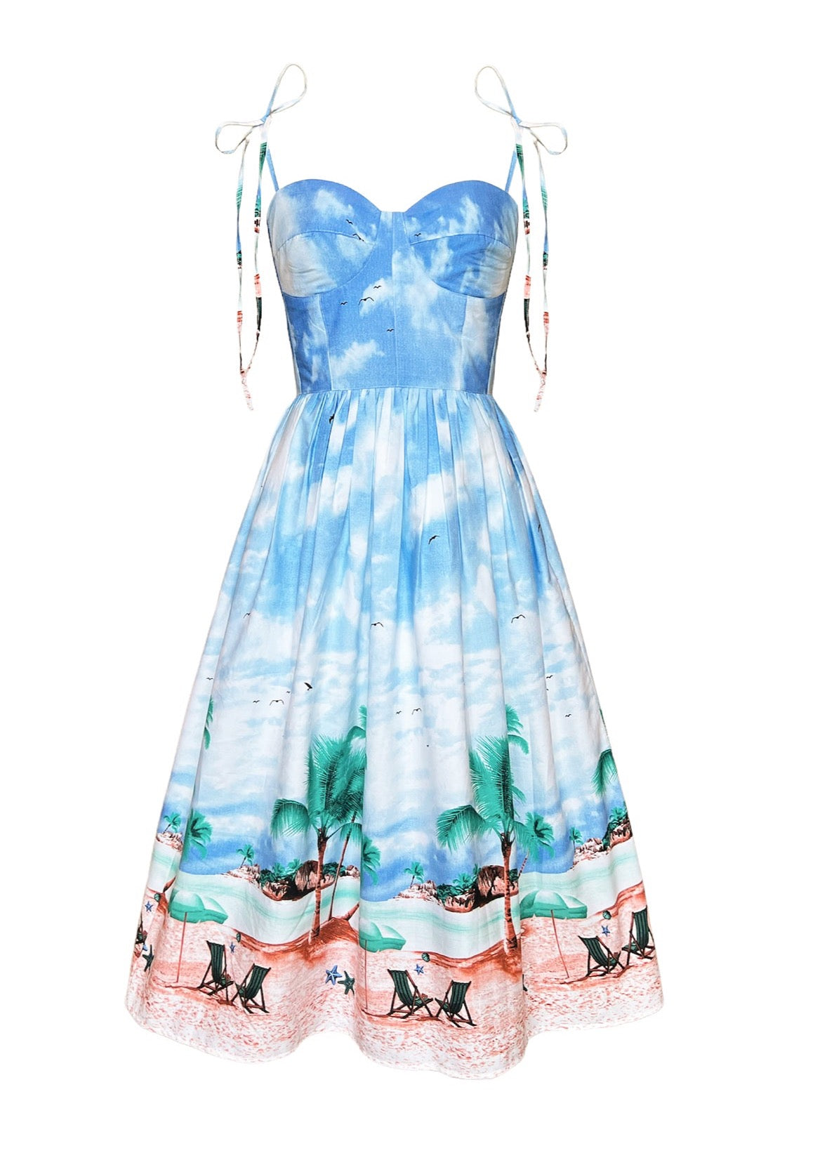 DORIS DRESS in Tropical Vacation - OctoberEighteen