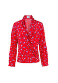 FLORENCE BLOUSE in Passion - OctoberEighteen