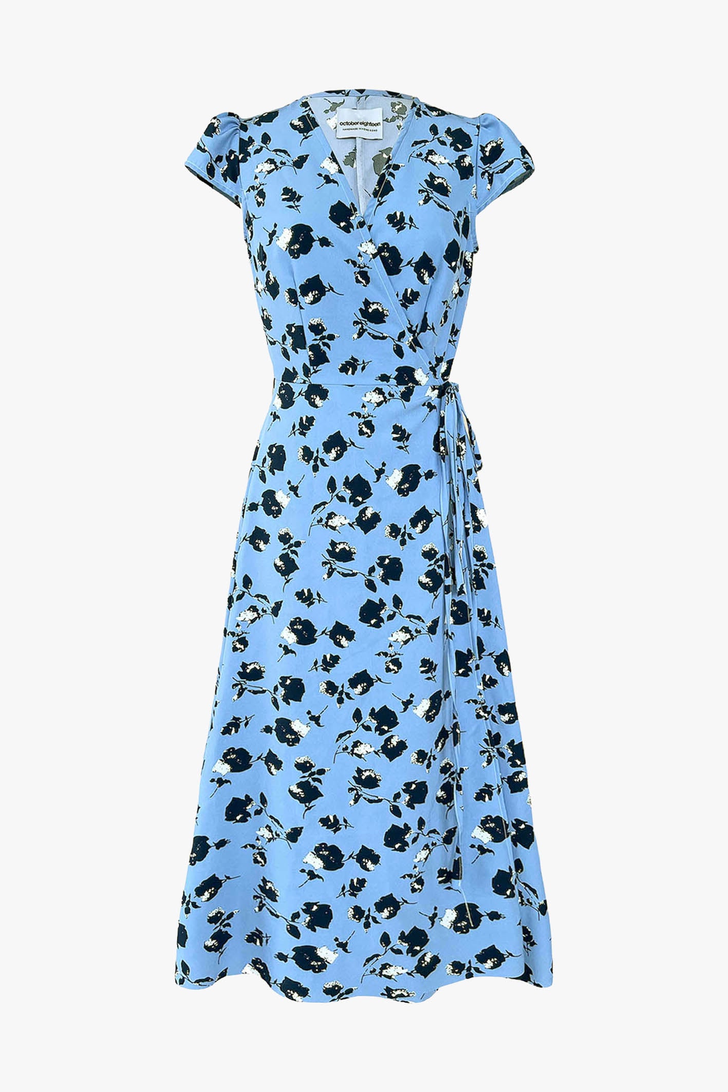 Hannah Dress In Blue Dahlia