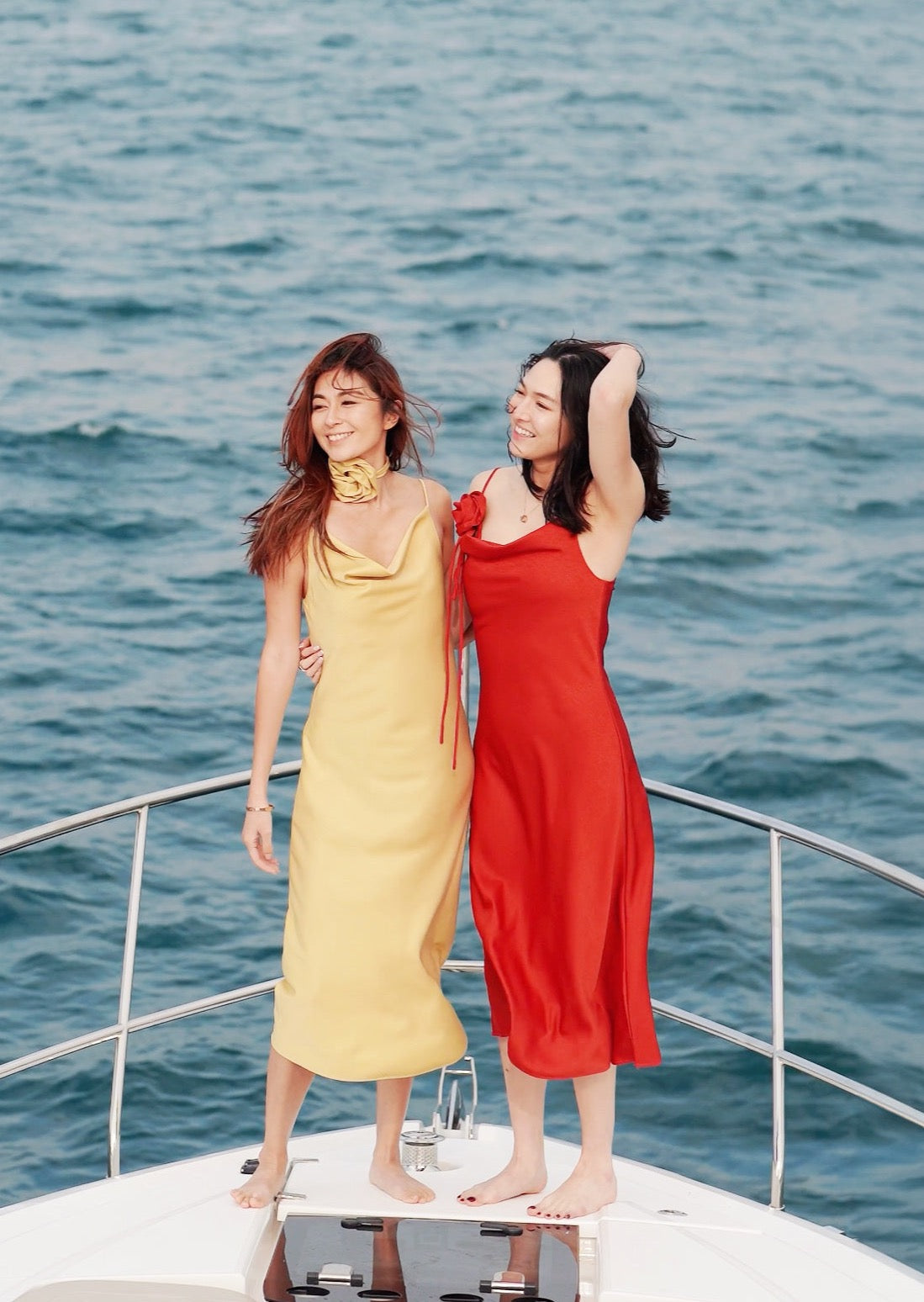 DESIREE DRESS in Vermillion - OctoberEighteen