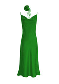 DESIREE DRESS in Green - OctoberEighteen