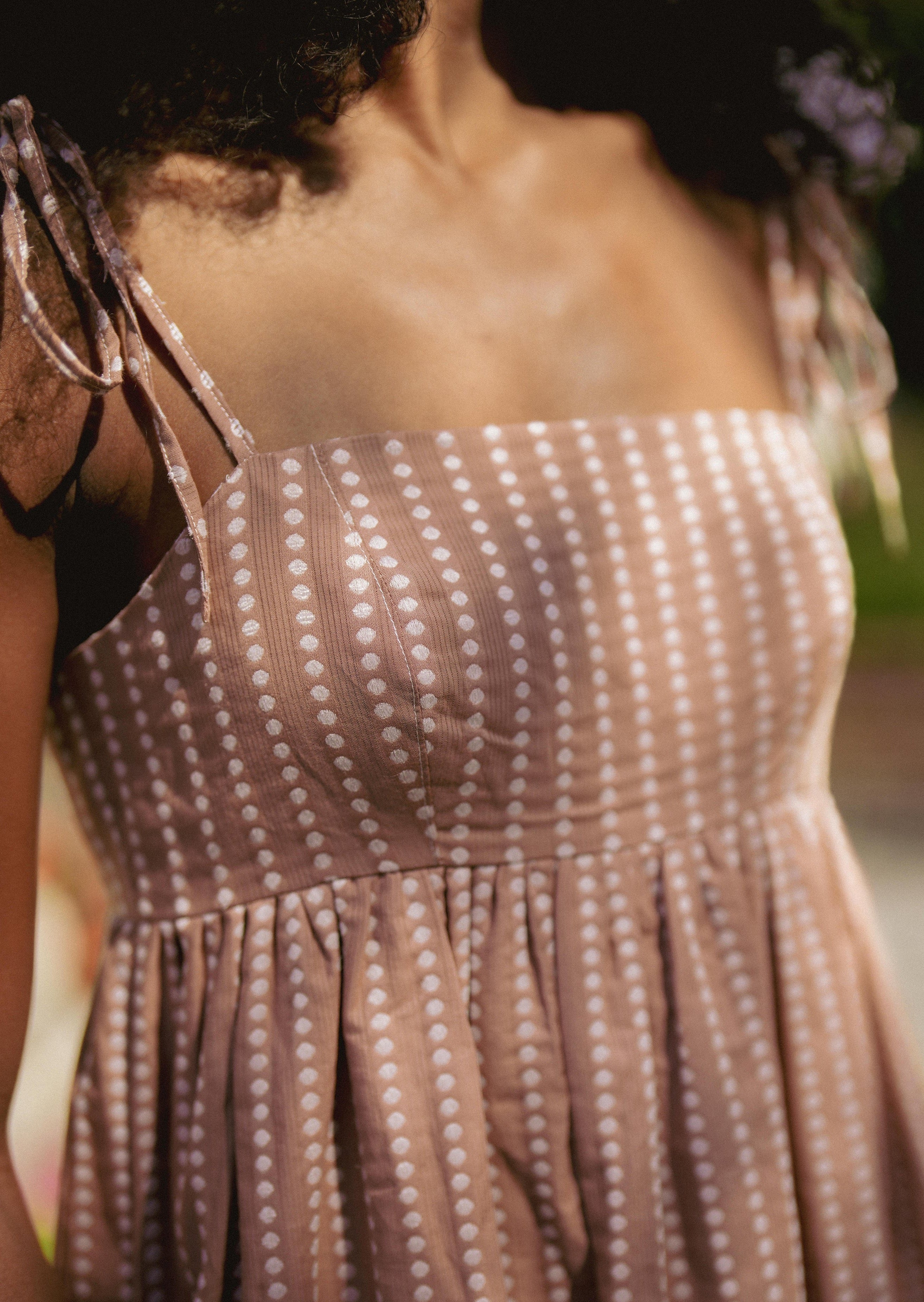 FRANKIE DRESS in Dusty Rose - OctoberEighteen