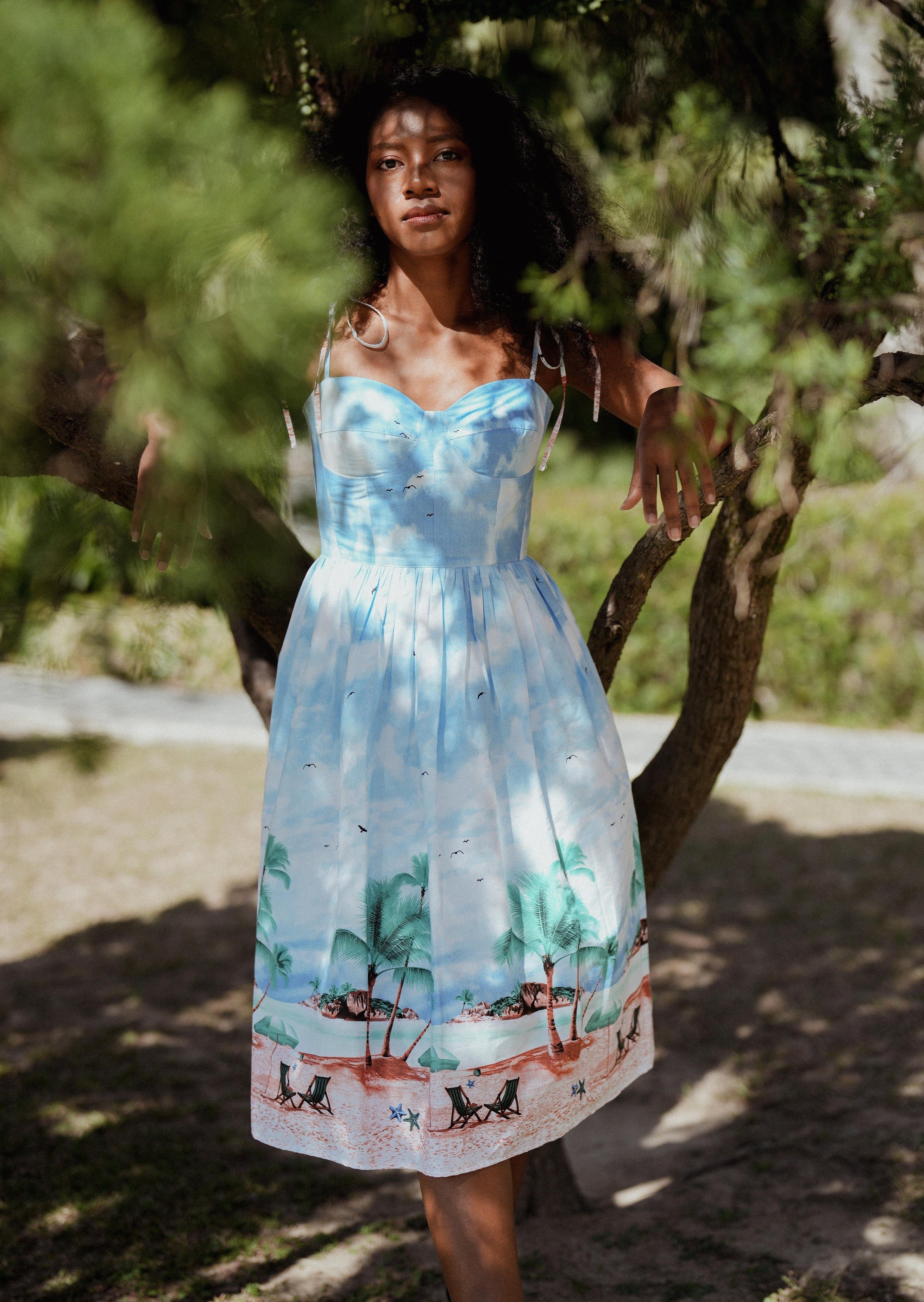 DORIS DRESS in Tropical Vacation - OctoberEighteen