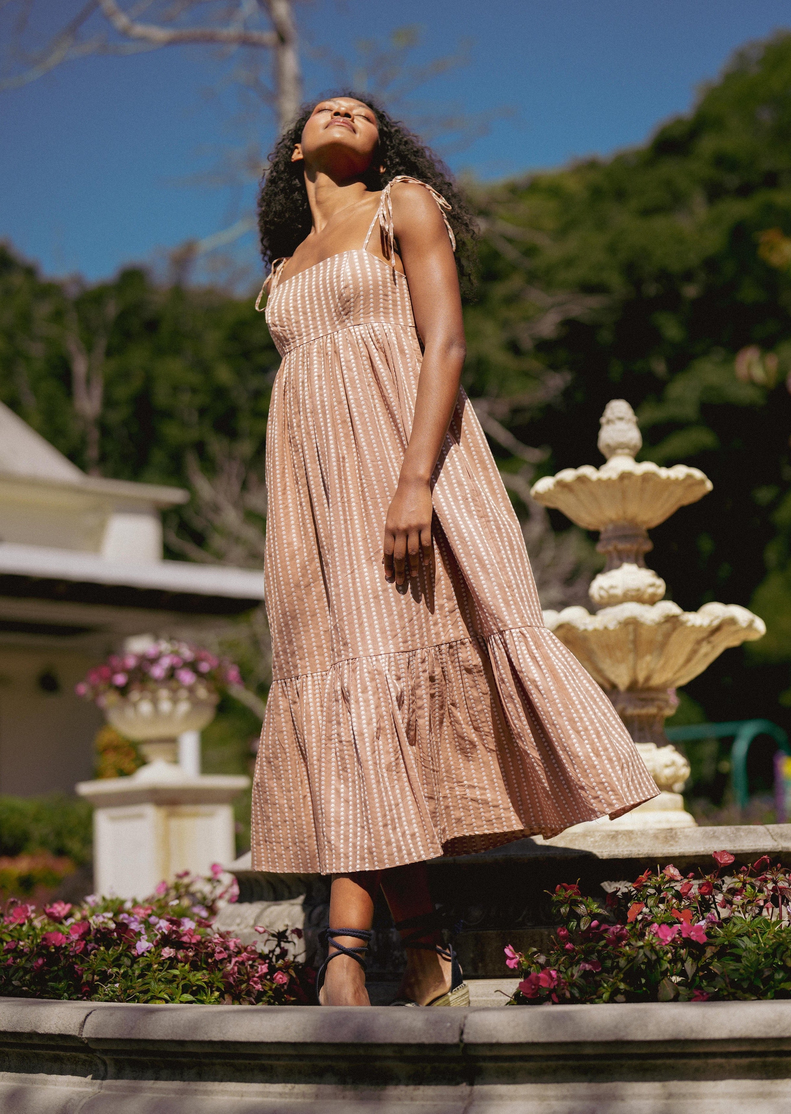 FRANKIE DRESS in Dusty Rose - OctoberEighteen