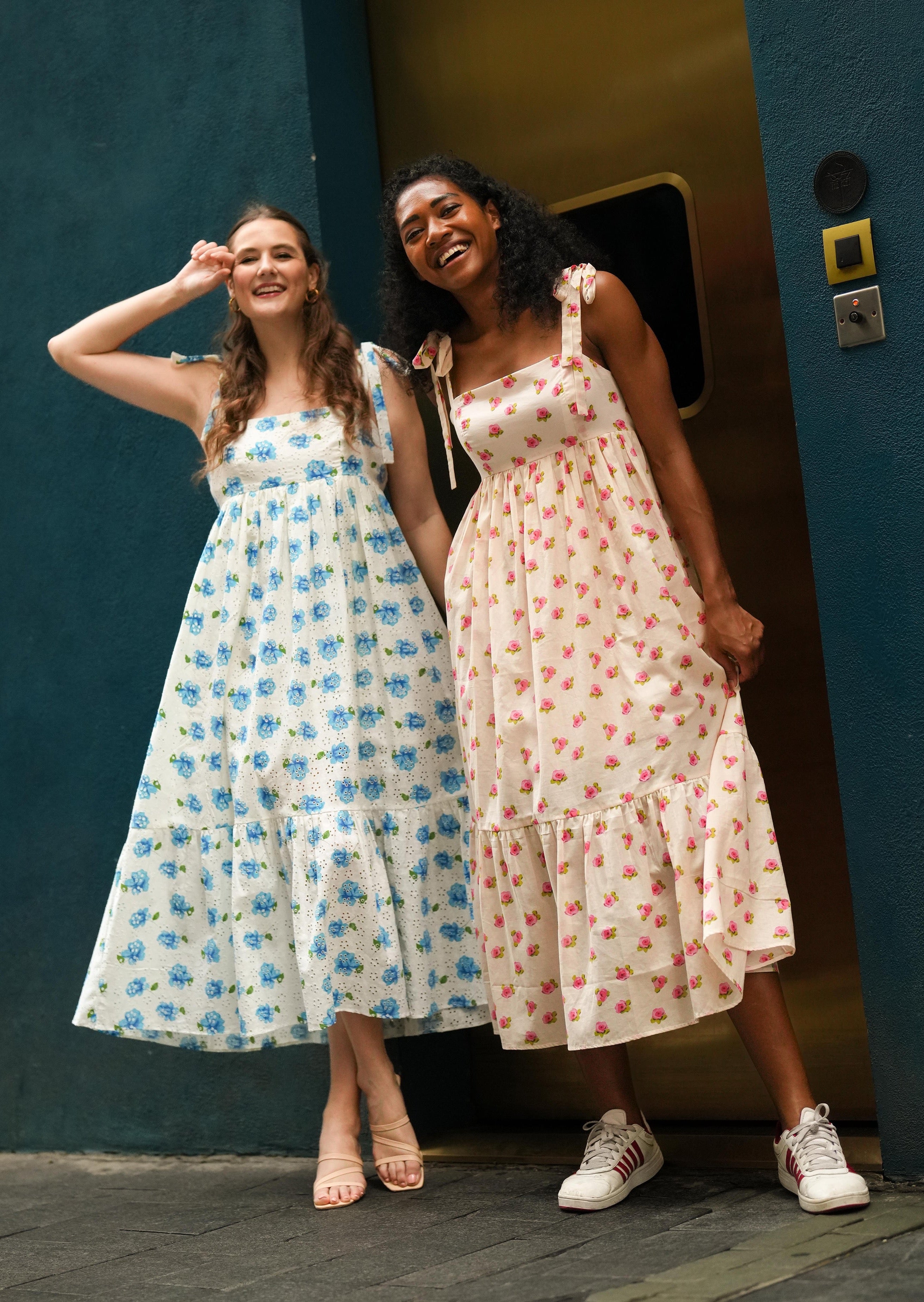 FRANKIE DRESS in Moon Flower - OctoberEighteen