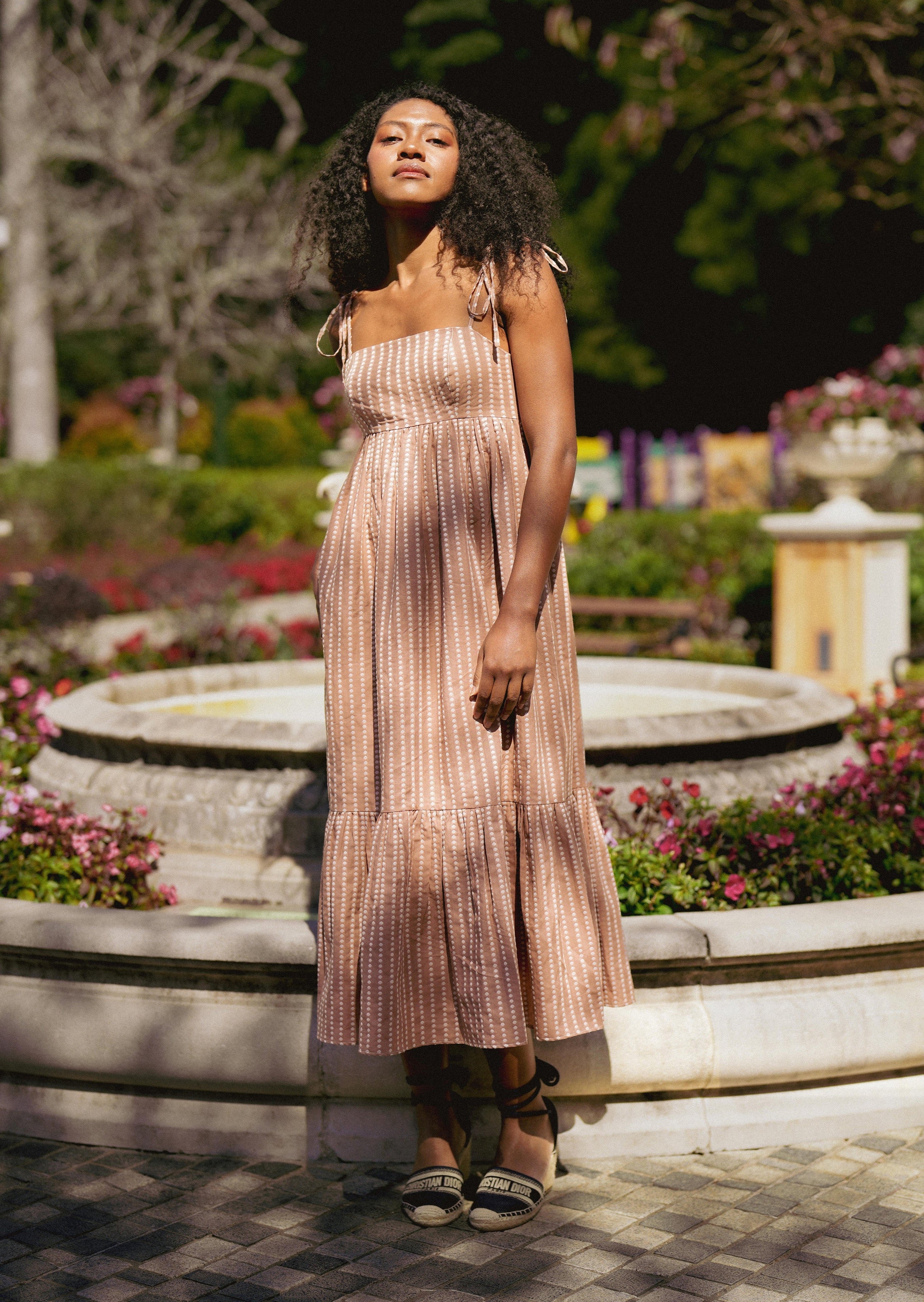 FRANKIE DRESS in Dusty Rose - OctoberEighteen